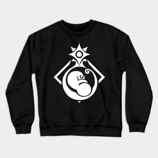 Genshin Impact Albedo Emblem - White Crewneck Sweatshirt